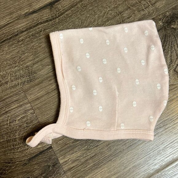 Baby Girls' 2pk Basic Hat - Cloud Island™ Pink 0-6M - Picture 3 of 7